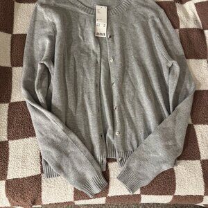 Kimchi Blue Rachel Cardigan in Grey - NWT